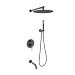 Душевая система Oliveeka Y-Line 300 1 режим OL-88939017-BGM (оружейная сталь)