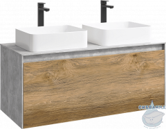 Фасад для тумбы AQWELLA Mobi 120 MOB0712DB дуб балтийский