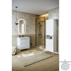 Пенал Aqwella Ванкувер 55 см VAN0555N белый матовый