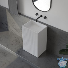 Раковина напольная 50 см ABBER Stein AS2503-H