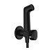 Встраиваемый смеситель с гигиеническим душем Hansgrohe Bidetta 29232670 (черный матовый)