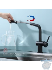 Смеситель для кухни Raglo R86.49.06 (черный)