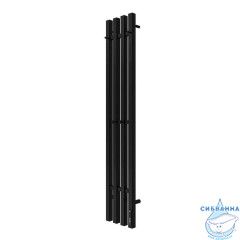 Полотенцесушитель электрический Terminus Quatro квадатный 21х120 (черный)