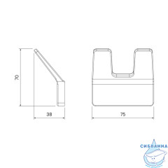 Крючок Iddis Slide SLISC20i41