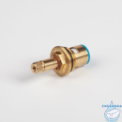 Кран-букса для смесителя, керамика, 90°, 20 зубцов, G1/2", М24, h=50 мм, IDDIS, 998CR501SM-1