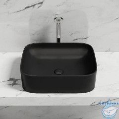  Раковина на столешницу 51 см Ceramicanova Element CN6052MB (черный матовый)