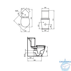Бачок Ideal Standard Connect Space E120201