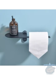 Держатель туалетной бумаги Raglo R300.03.06 (черный матовый)