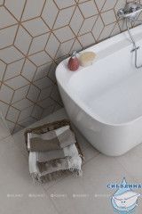 Акриловая ванна Aquanet Family Fine 170x78 (белый матовый)