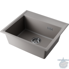 Omoikiri Daisen 57-GR Artgranit/leningrad grey 4997311