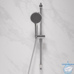 Лейка для душа, хром, Aiger, IDDIS, AIG4FC0i18