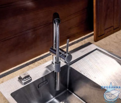 Смеситель для кухни Omoikiri Akashi OAK-CR-35 (хром)