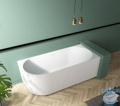 Акриловая ванна ABBER AB9329-1.7 R 170х80 с каркасом