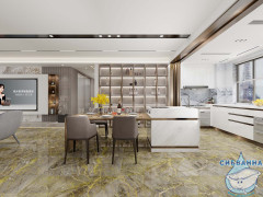 Плитка керамогранитная AZARIO CORTEZ GOLD 60x120 Carving (H18004008G)