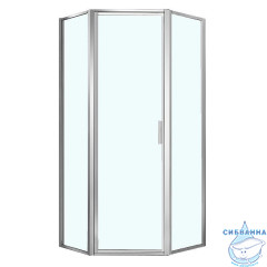 Душевое ограждение Azario Richmond 90x90 AZ-NAG3231 900 профиль серебро, стекло прозрачное (без поддона)