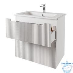 Тумба под раковину Dreja Euphoria 80 белый матовый