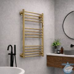 Полотенцесушитель электрический Calypso Antaeus П13 50х80 (брашированное золото)