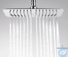 Верхний душ WasserKRAFT 300 1 режим (хром) A069