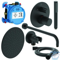 Душевая система Ideal Standard Ceratherm  300 1 режим A7573XG (черный матовый)