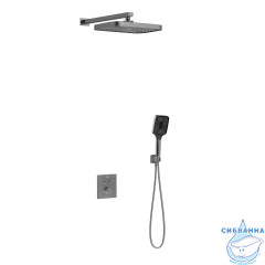 Душевая система Vincea Inspire 320 1 режим VSFW-321MT1GM (вороненая сталь)