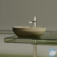  Раковина на столешницу 50 см Ceramicanova Element CN6056MC (капучино)