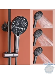 Душевая система Raglo 230 1 режим R32.24.09 (графит)