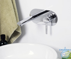 Смеситель для раковины встраиваемый WasserKRAFT Main 4130  (хром)