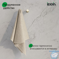 Комплект  одинарных крючков, сплав металлов, Petite, матовое золото, IDDIS, PET2G01i41