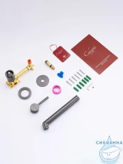 Смеситель для раковины встраиваемый Calypso CS1120-9 (графит)