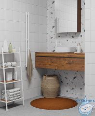 Полотенцесушитель электрический Indigo Style (с таймером) 10х120 белый матовый (с возможностью скрытого подключения, подключение R/L)