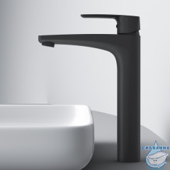 Смеситель для раковины Am.Pm Gem F90A92022 (без донного клапана) (черный матовый)