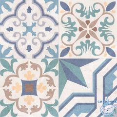 GT235VG Керамогранит Topaz_GT Синий 41,2x41,2 _ 1\81,6