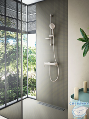 Душевой гарнитур Vitra Bliss 3F A4574334EXP 3 режима (никель)