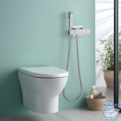 Смеситель с гигиеническим душем Aquatek Либра AQ1028CR (хром)