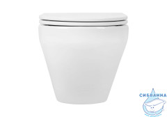 Унитаз подвесной безободковый Aquatek Лея AQ1199-00 с сиденьем Soft Close (микролифт)