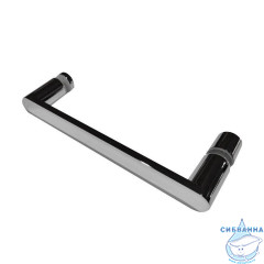 Душевое ограждение ABBER Sonnenstrand AG04140S-S70 140x70 профиль хром, стекло  прозрачное (без поддона)