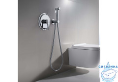Смеситель с гигиеническим душем Aquatek Классик AQ1519CR (хром)