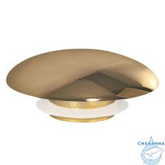 Накладка на слив для раковины ABBER AC0014GG золото, керамика