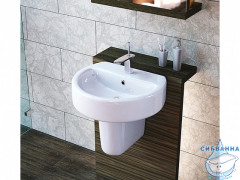 Раковина 55 см Sanita luxe Бест BSTSLWB01