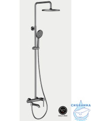 Душевая система Gappo G2418-29 320 1 режим (оружейная сталь)