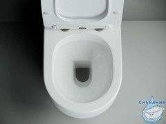 Унитаз напольный Ceramicanova Metropol Rimless CN4001 бачком и сиденьем Soft Close (микролифт)