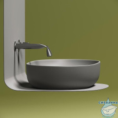  Раковина на столешницу 60 см Ceramicanova Element CN6047MH (серый)
