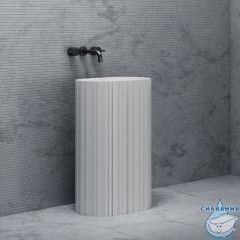 Раковина напольная 58 см ABBER Stein AS2551-H