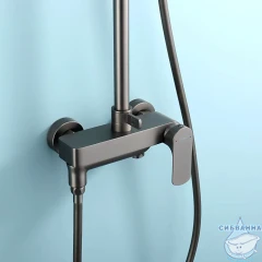 Душевая система Raglo 260 1 режим R03.24.09 (графит)