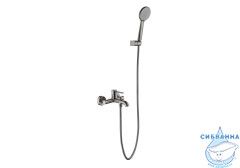 Смеситель для ванны Aquatek Европа AQ1349BGM (оружейная сталь)