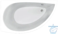 Ванна акриловая C-BATH Aqua 140х80 L