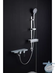 Смеситель для ванны с душевым гарнитуром Gappo G3296-20 (хром)