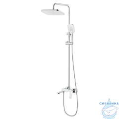 Душевая система Azario Lursy 250 1 режим AZ-K2349 (хром)