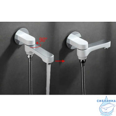 Душевая система Gappo G7148-8 230 1 режим (хром/белый)