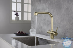 Смеситель для кухни Timo Saona 2346/02FL (антик)